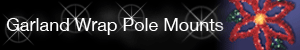 Garland Wrap Pole Mounts